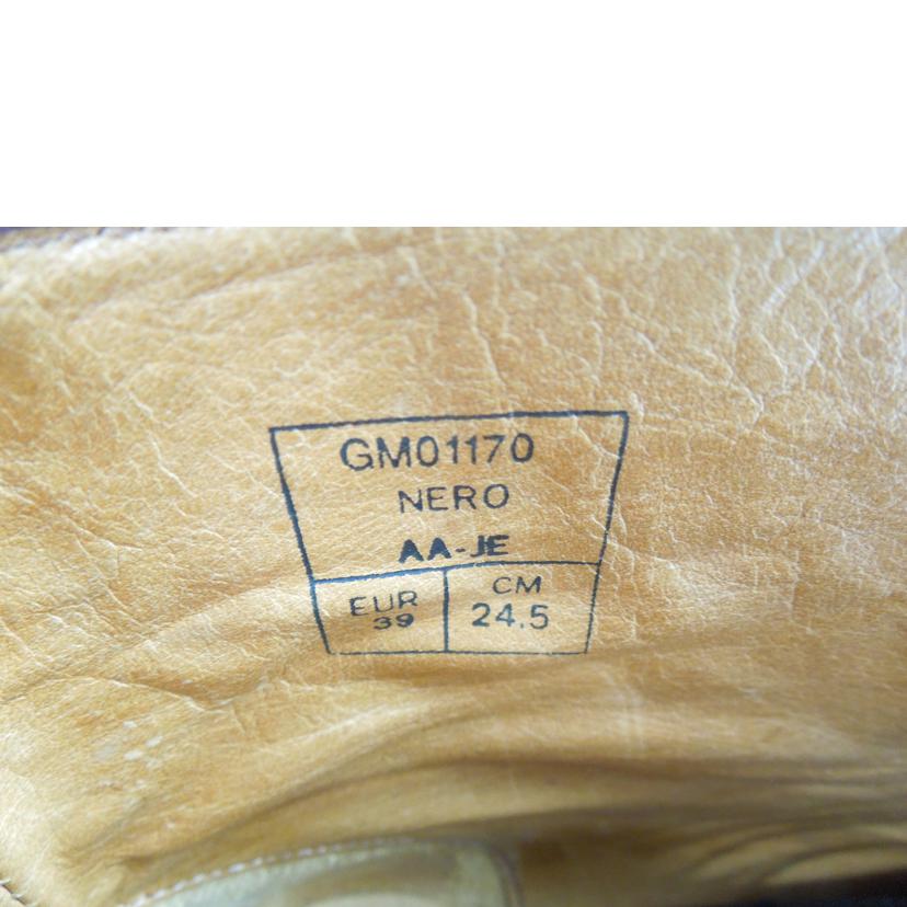 G.C.MORELLI ジャンカレロモレリ/G.C.MORELLI レースアップブーツ ブラック24.5㎝/GM01170//Aランク/83