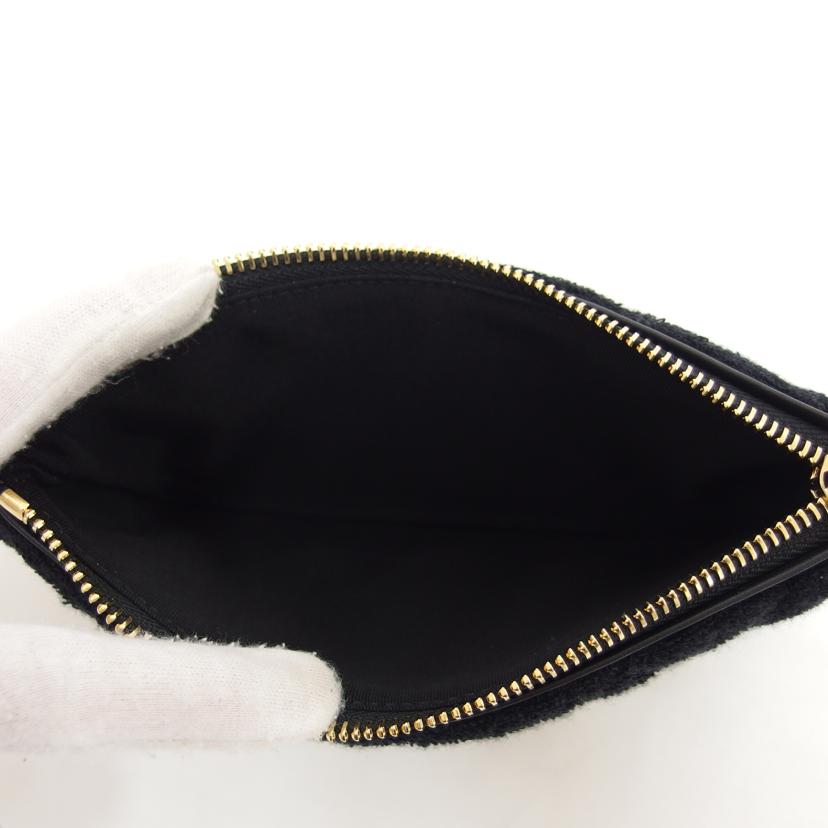 CHANEL シャネル/マトラッセ/パイル地ゴールドチェーン2WAYバッグ/ブラック//30316557/Aランク/04