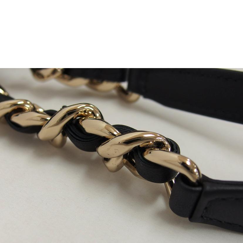 CHANEL シャネル/マトラッセ/パイル地ゴールドチェーン2WAYバッグ/ブラック//30316557/Aランク/04