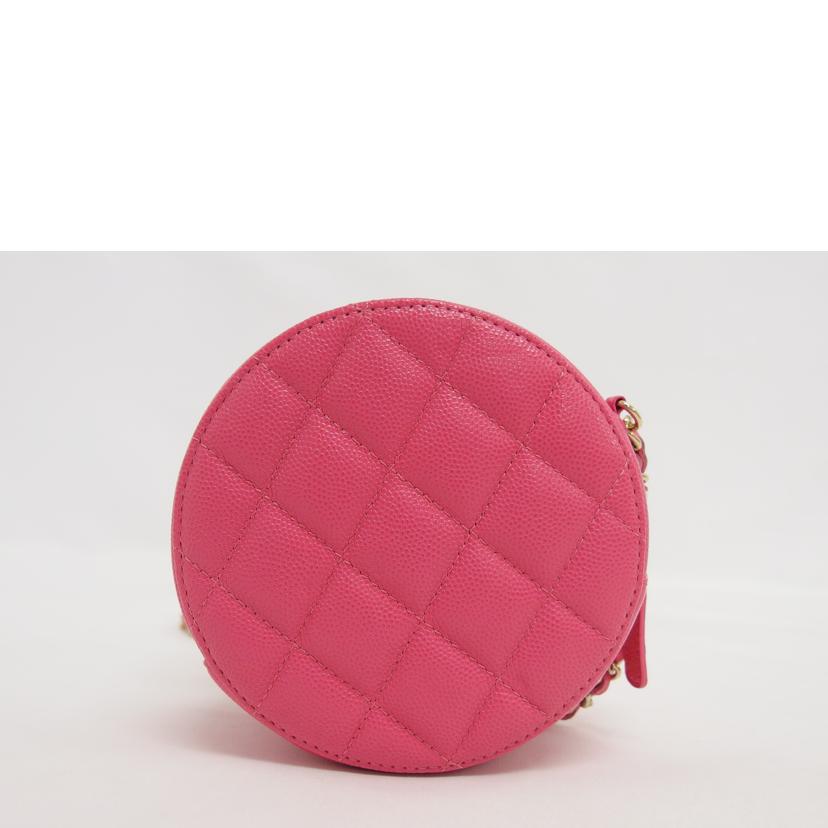 CHANEL シャネル/マトラッセ/キャビアスキン/チェーンショルダーポーチ/ピンク/A70657//29782822/Aランク/04
