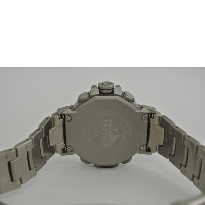 CASIO カシオ/メンズソーラー PRO TREK チタンベルト/PRW-60T//95DCZG202A148/ABランク/87