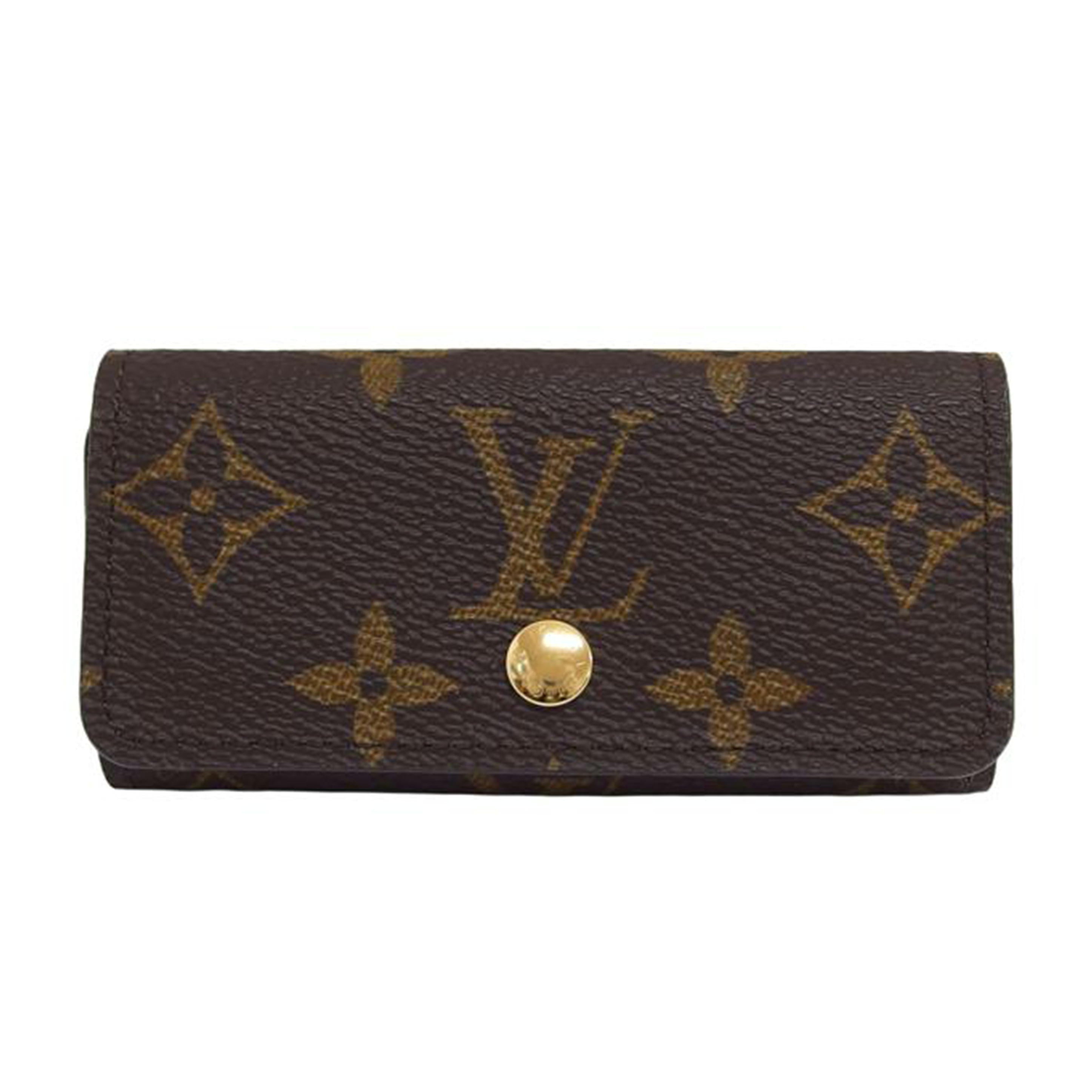 LV ルイヴィトン LOUIS VUITTON キーケース ブラウン/ミュルティクレ4/モノグラム/M69517//CT1***/Aランク/04