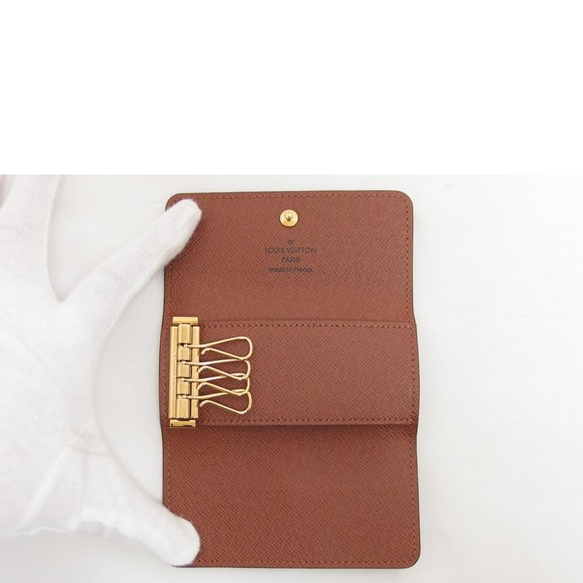 LV ルイヴィトン LOUIS VUITTON キーケース ブラウン/ミュルティクレ4/モノグラム/M69517//CT1***/Aランク/04