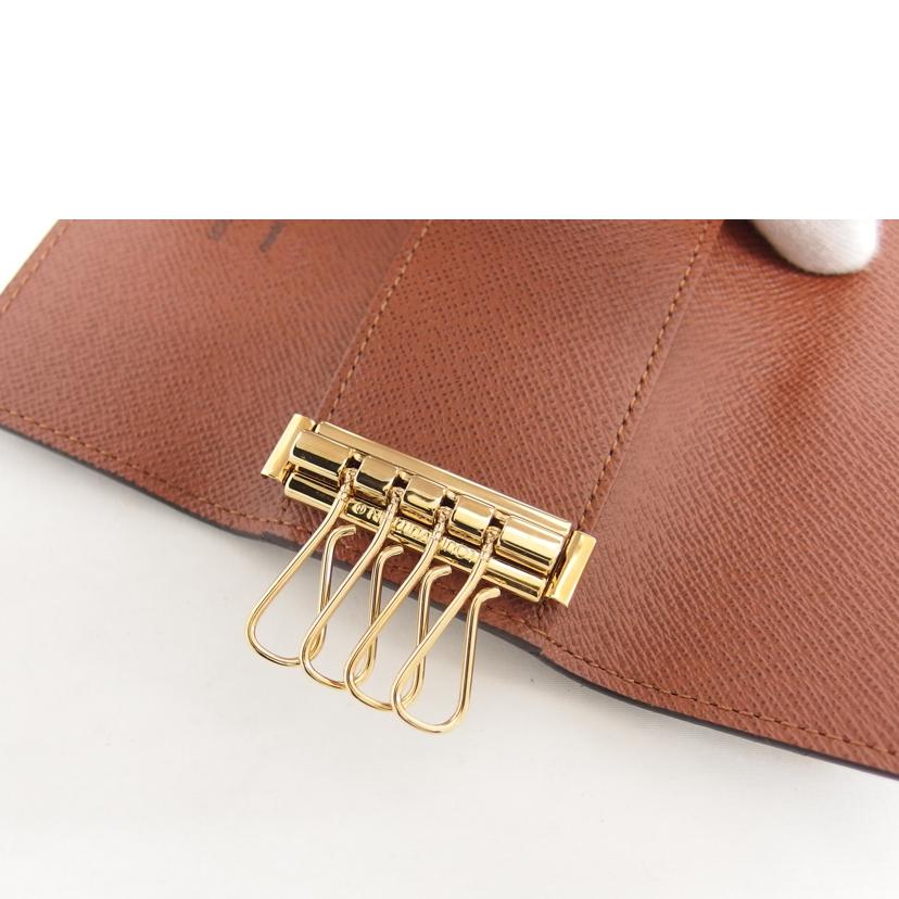 LV ルイヴィトン LOUIS VUITTON キーケース ブラウン/ミュルティクレ4/モノグラム/M69517//CT1***/Aランク/04