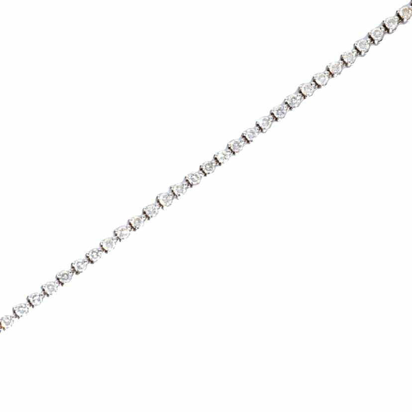 K18WG/K18WGダイヤブレスレット 2.17ct/30/5.9g//2.17/Aランク/75