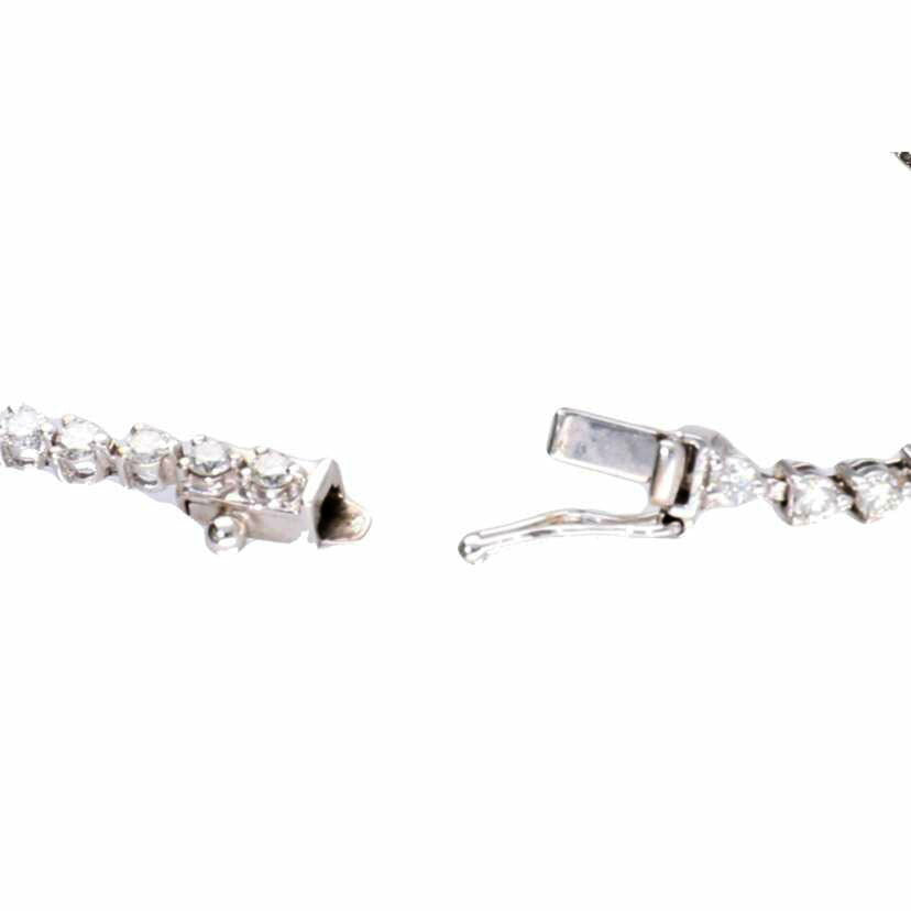 K18WG/K18WGダイヤブレスレット 2.17ct/30/5.9g//2.17/Aランク/75