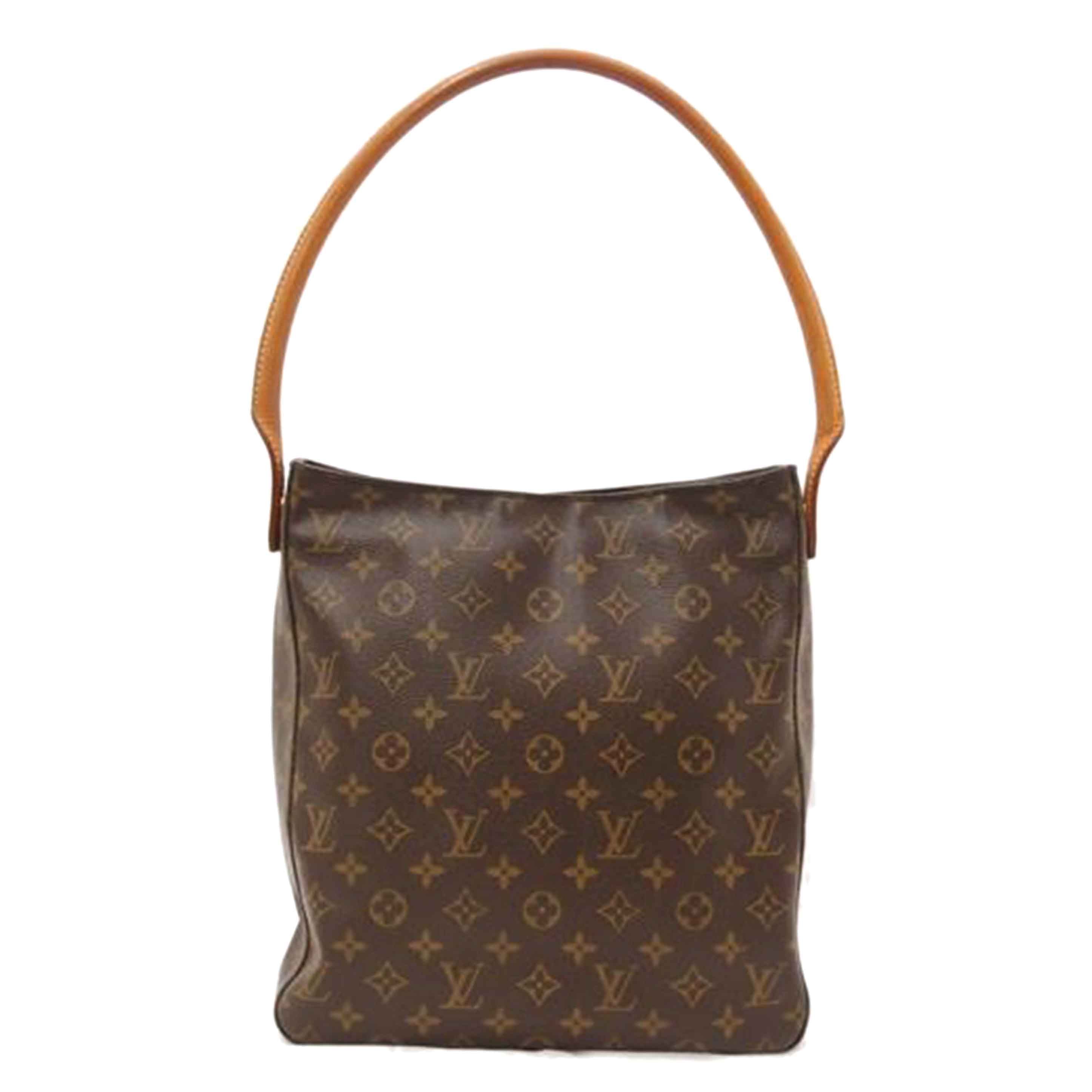 LOUIS VUITTON ルイヴィトン ルイ・ヴィトン ビトン ショルダーバッグ ハンドバッグ ブラウン レディース 定番 人気 LV 肩がけ/ルーピングGM/モノグラム/M51145//SD0***/Bランク/69