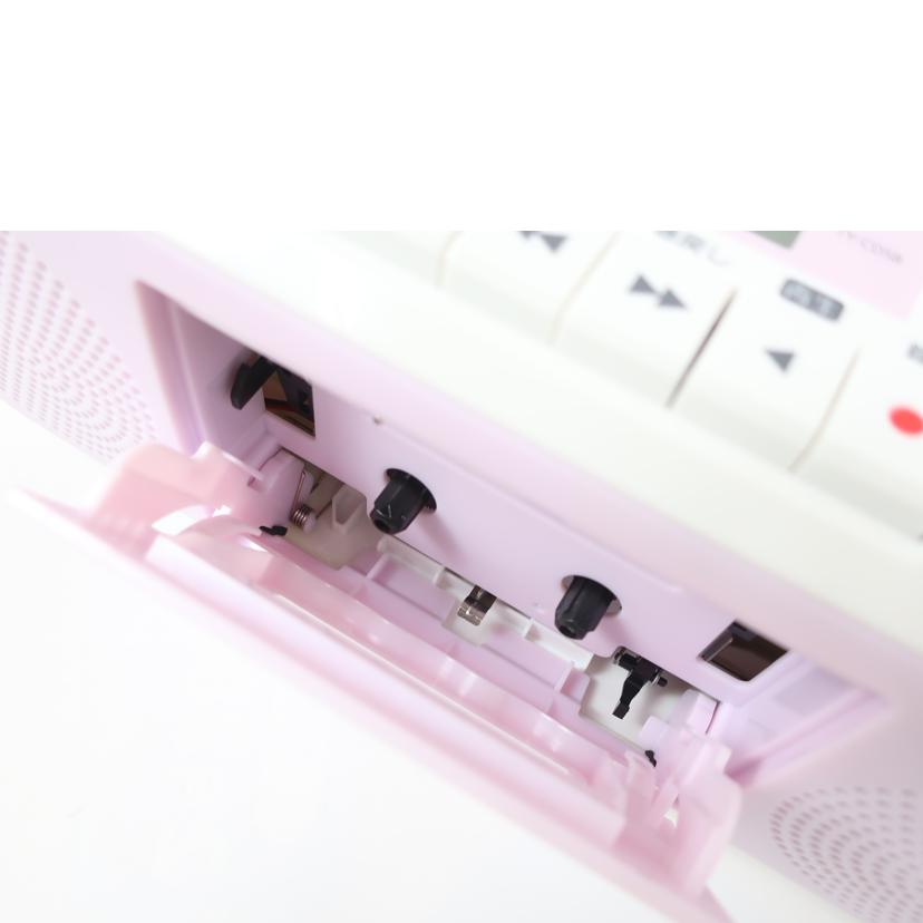 TOSHIBA 東芝/CDラジオカセットレコーダー ラジカセ ピンク/TY-CDS8//211005229P0/SAランク/65