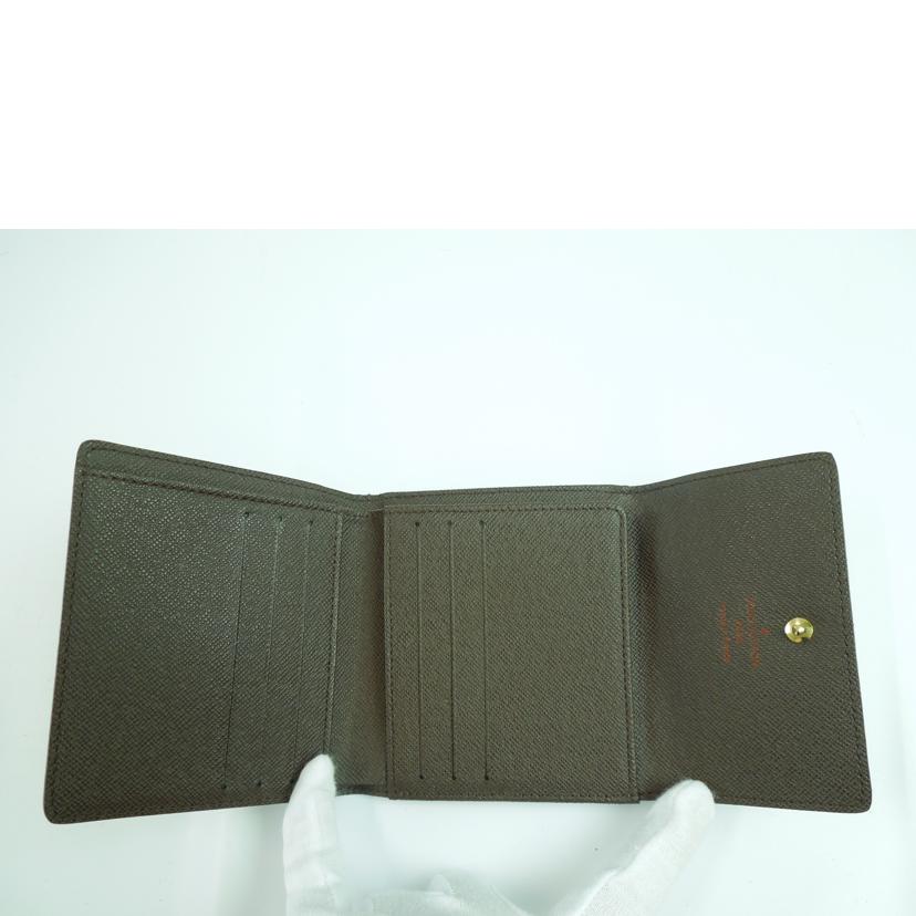 LV ルイ・ヴィトン/ポルトフォイユ・エリーズ/ダミエ/カード6枚/N61654//SP0173/ABランク/83