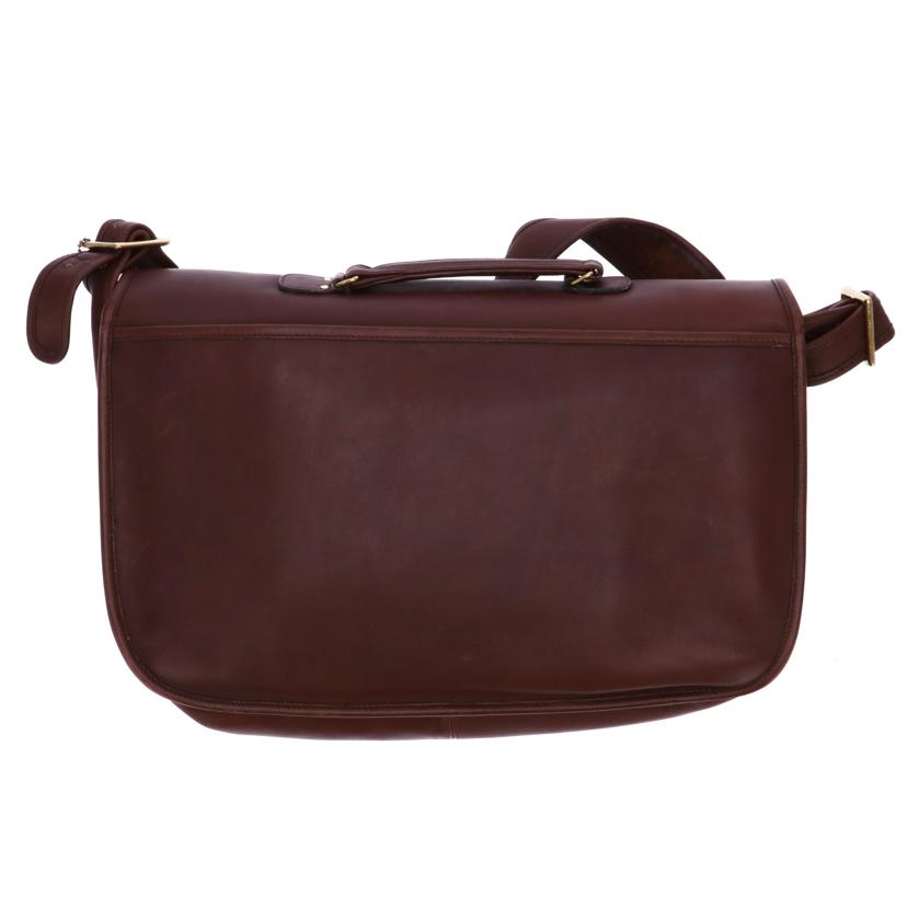 COACH コーチ/ヴィンテージグラブタンレザーショルダー/茶/910//0419/Bランク/75