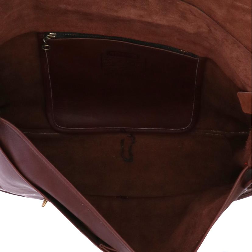 COACH コーチ/ヴィンテージグラブタンレザーショルダー/茶/910//0419/Bランク/75