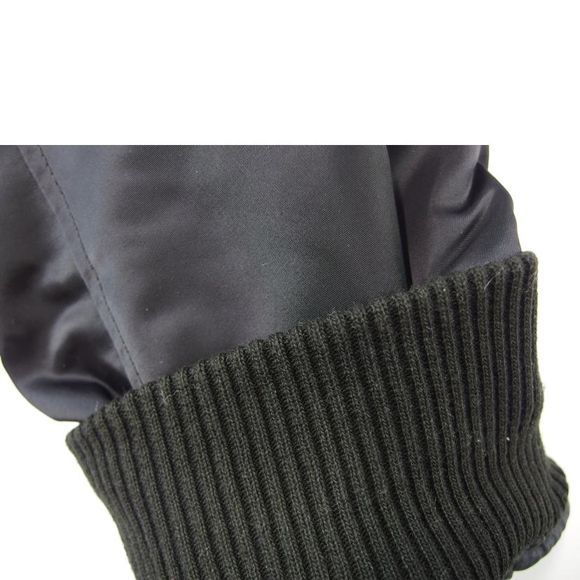 YOJI YAMAMOTO/YOJI YAMAMONO MA-1 ファー取り外し可能 ブラック サイズ2/FM J52 804//ABランク/83