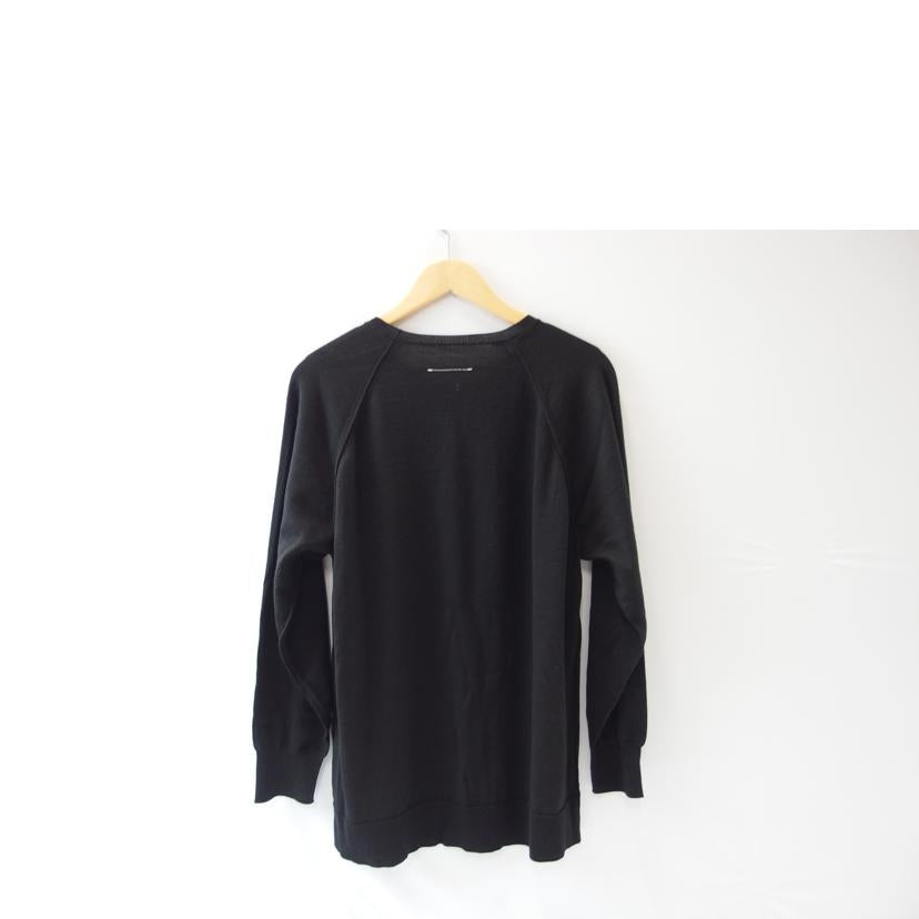 MM6/MM6 ニットセーター ロゴ入り ブラック サイズS/S32HA0575-S17456//ABランク/83