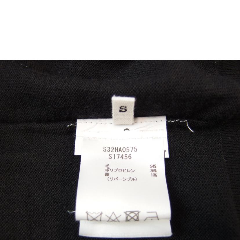 MM6/MM6 ニットセーター ロゴ入り ブラック サイズS/S32HA0575-S17456//ABランク/83