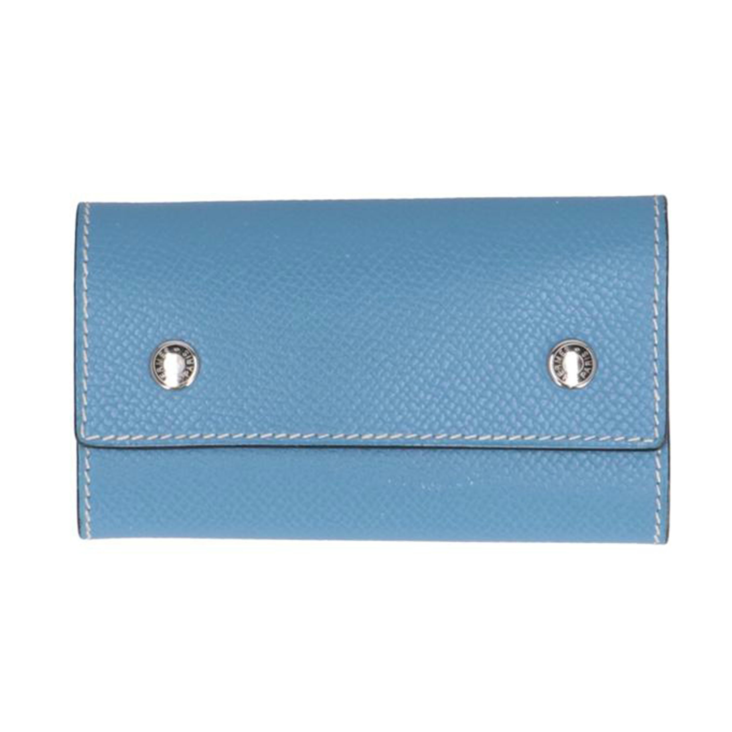 HERMES エルメス HERMES セリエ エテュイクレ6 ブルージーン レディース/セリエ/エテュイクレ6/ブルージーン//Aランク/37