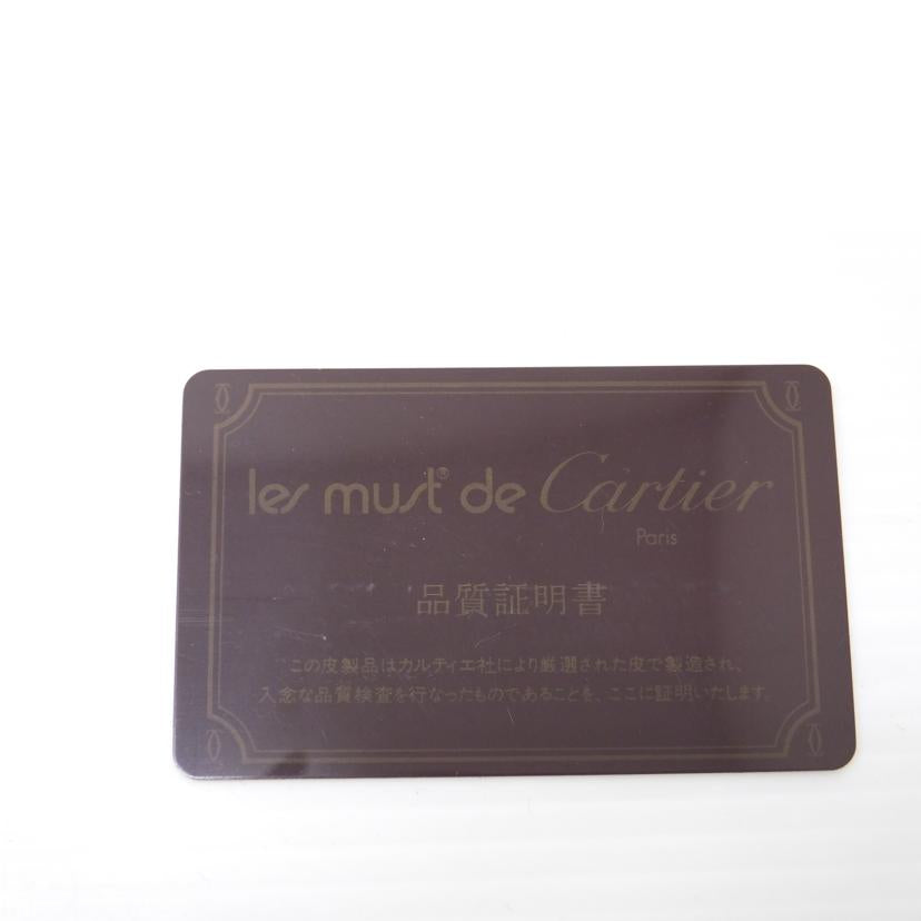 Cartier カルティエ/マストラインクラッチバッグ//Bランク/88