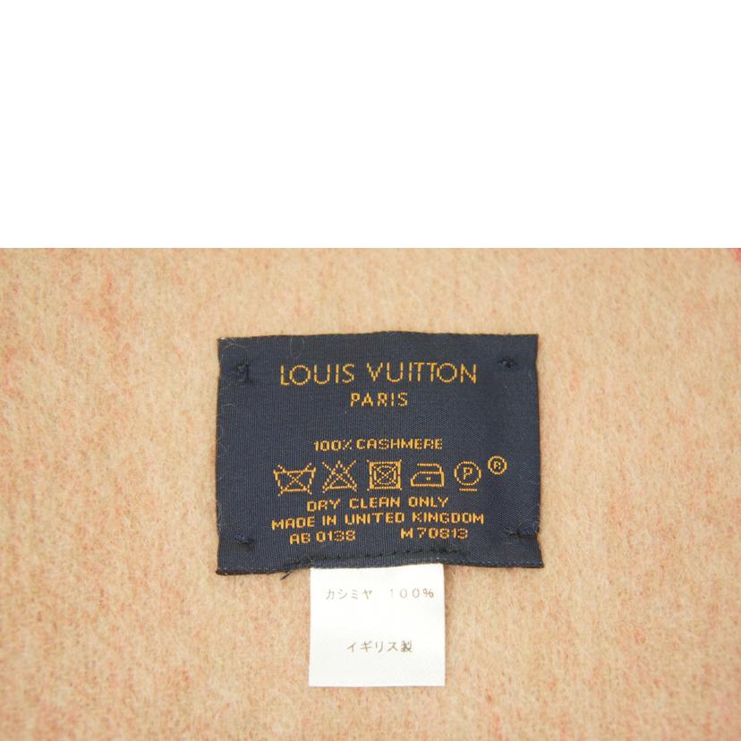LV ルイ・ヴィトン/エシャルプレイキャビック/ルージュ/カシミヤマフラー/M70813//AB0138/ABランク/78