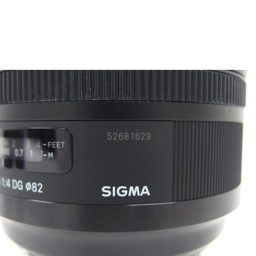 SIGMA シグマ/標準ズームレンズ/24-105mm 1:4 DG Φ82//52681629/Aランク/04