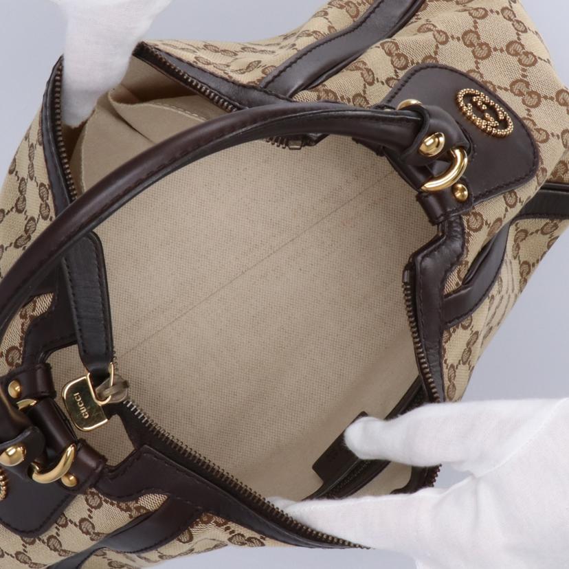 GUCCI グッチ/GGキャンバススカーレットセミショルダー/282298//001***/ABランク/94