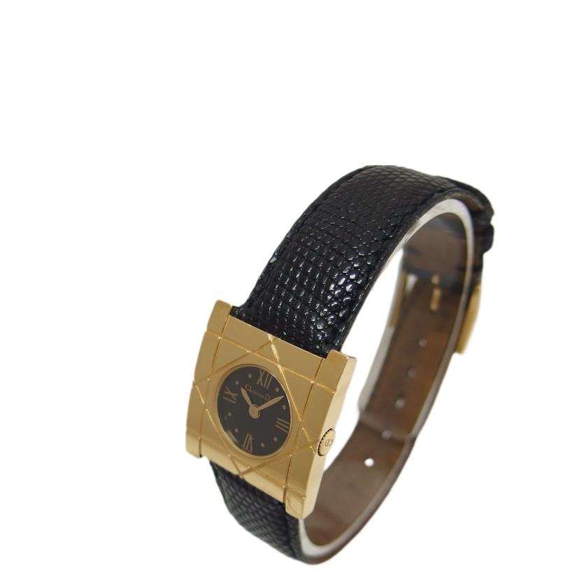 Dior ディオール/クールカレ/ブラック文字盤/レディースウォッチ/クォーツ/D82-150//7749/Bランク/04