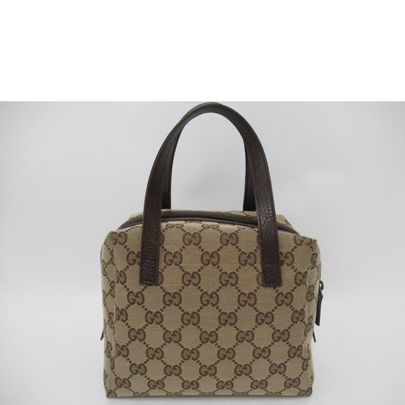 GUCCI/GGキャンバスバニティーポーチハンドバッグ/124542//0416/ABランク/63