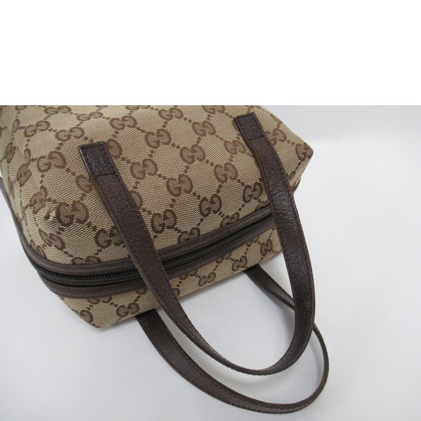 GUCCI/GGキャンバスバニティーポーチハンドバッグ/124542//0416/ABランク/63
