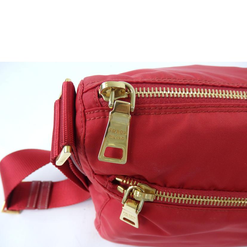 PRADA プラダ/ナイロンショルダーバッグ/VELA/ROSSO/BT0742//199/ABランク/84