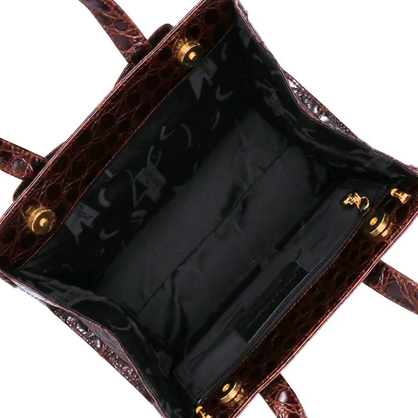 Salvatore Ferragamo サルバトーレフェラガモ/ヴェラリボン2WAYハンドバッグ/BA214178//Bランク/94