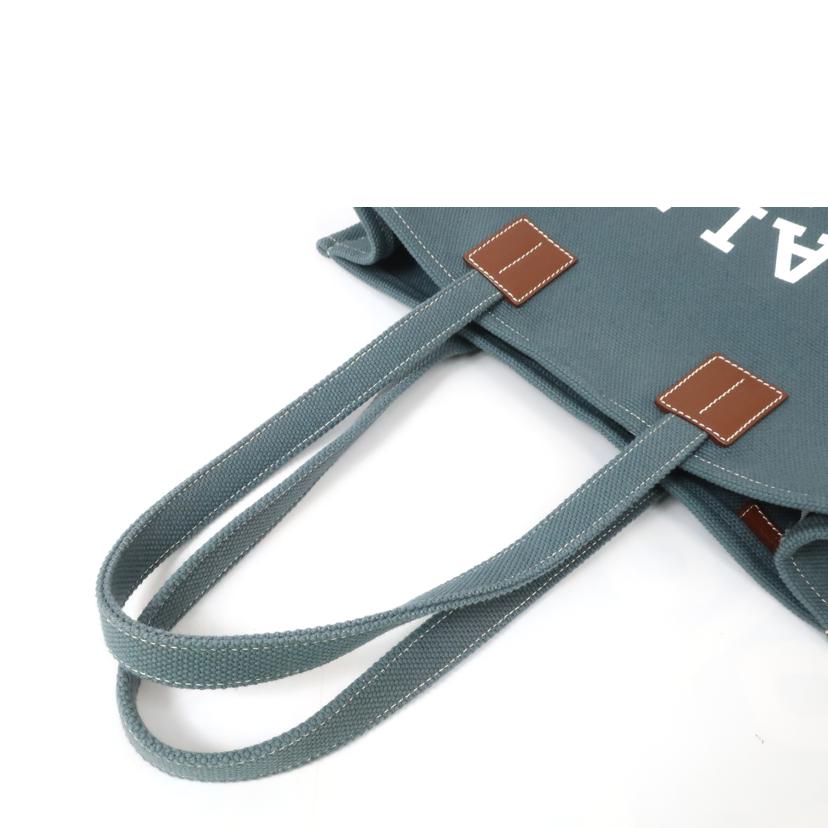 BALLY バリー/キャンバストートバッグ くすみブルー 水色//ABランク/65