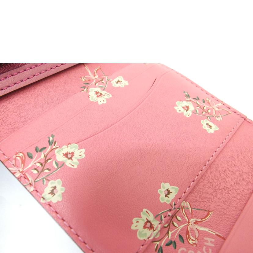 COACH コーチ/フラワーフローラル三つ折り財布/27098//K1773/ABランク/88