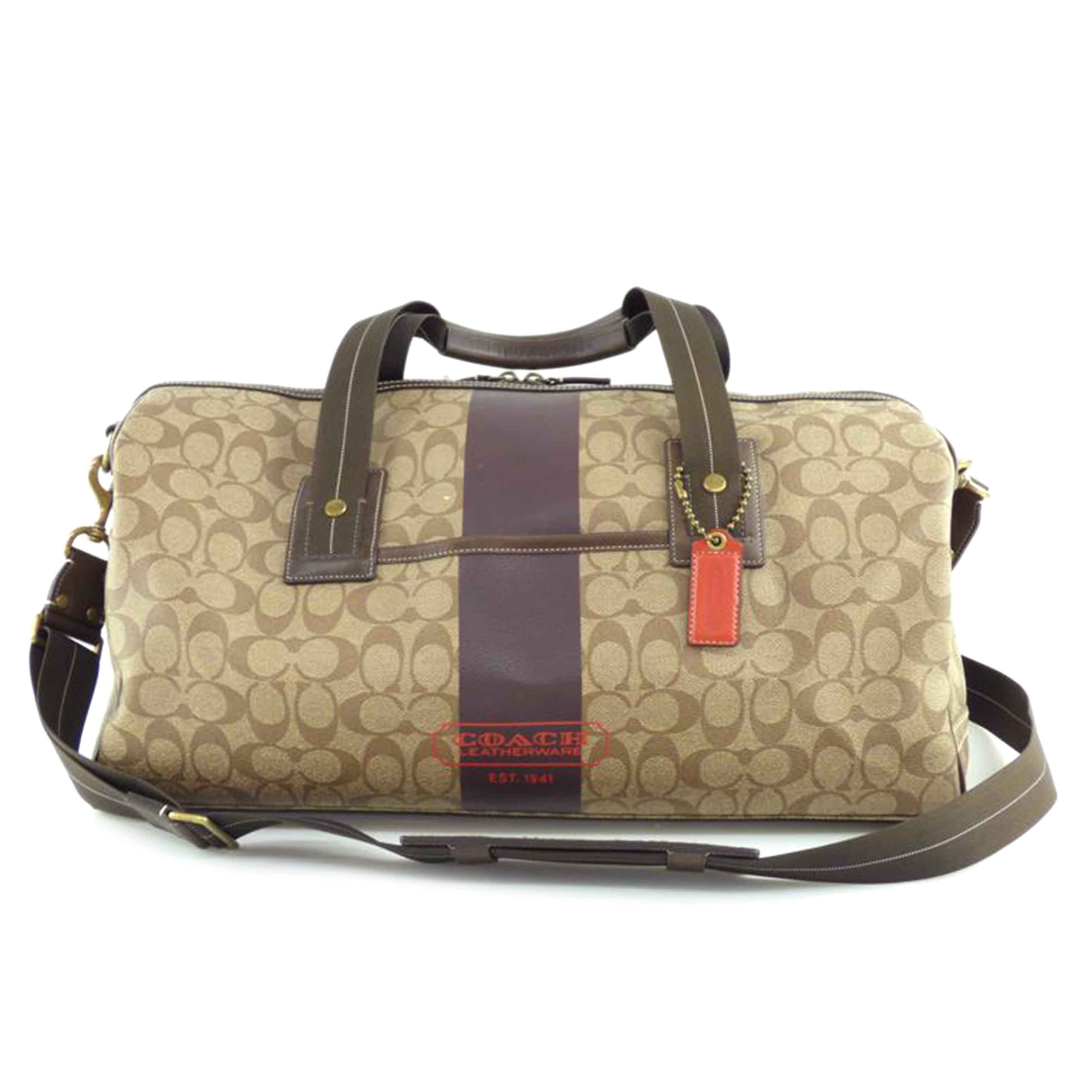 COACH コーチ/ボストンバッグ/F77185//M10**/Bランク/64