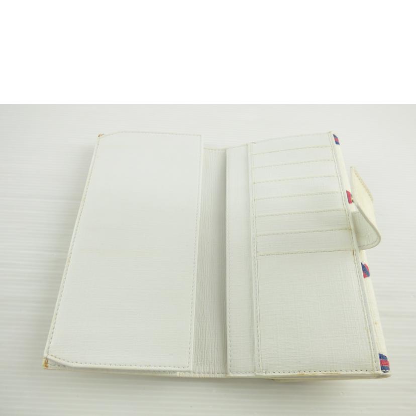 GUCCI グッチ/GG PVCレザーリボンハート長財布/212104//214*/Bランク/64