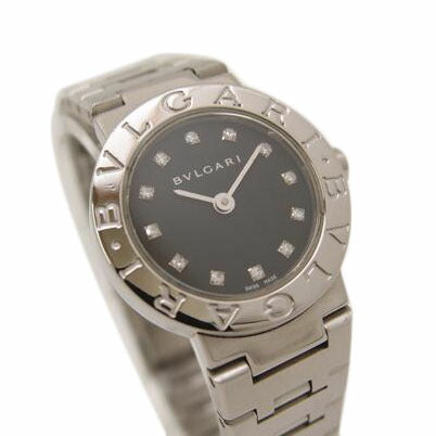 BVLGARI ブルガリ 腕時計 ステンレス ダイヤモンド レディース/ブルガリブルガリ・レディース/クオーツ/12Pダイヤ/BB23SS//D365955/ABランク/69