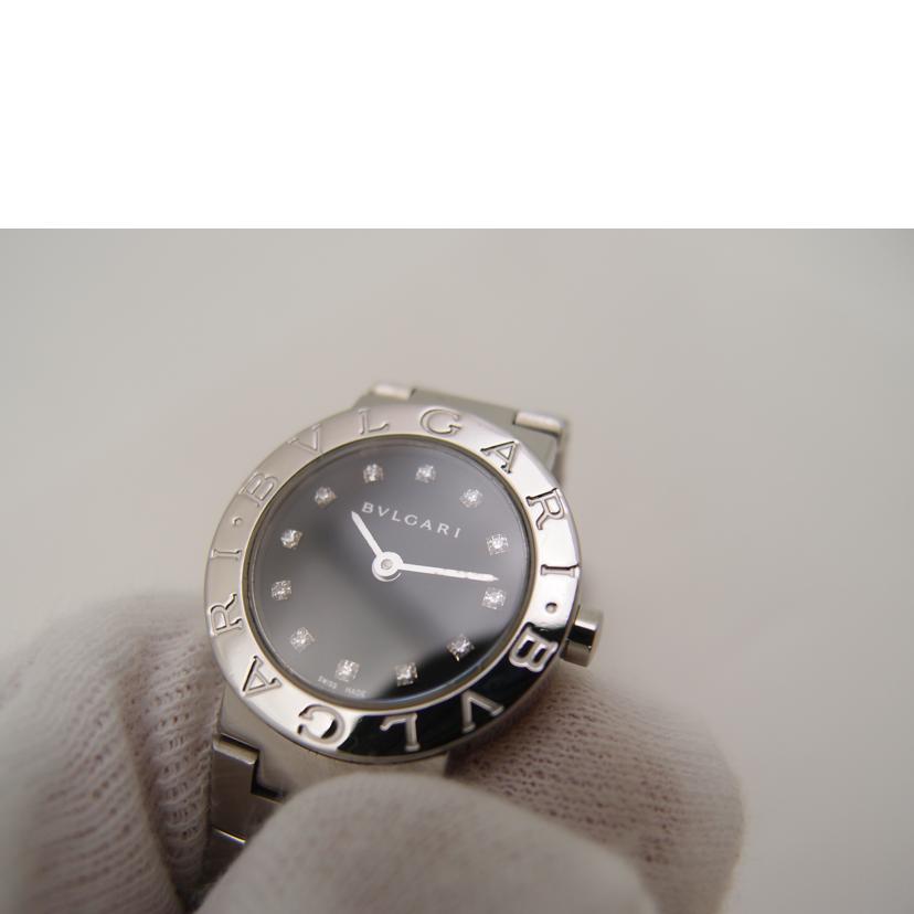BVLGARI ブルガリ 腕時計 ステンレス ダイヤモンド レディース/ブルガリブルガリ・レディース/クオーツ/12Pダイヤ/BB23SS//D365955/ABランク/69