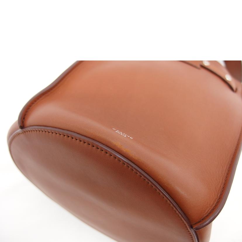 CELINE セリーヌ レザーバッグ 肩掛けバッグ/ビッグバッグ/バケットショルダーバッグ/ブラウン/189343A4T//ABランク/04