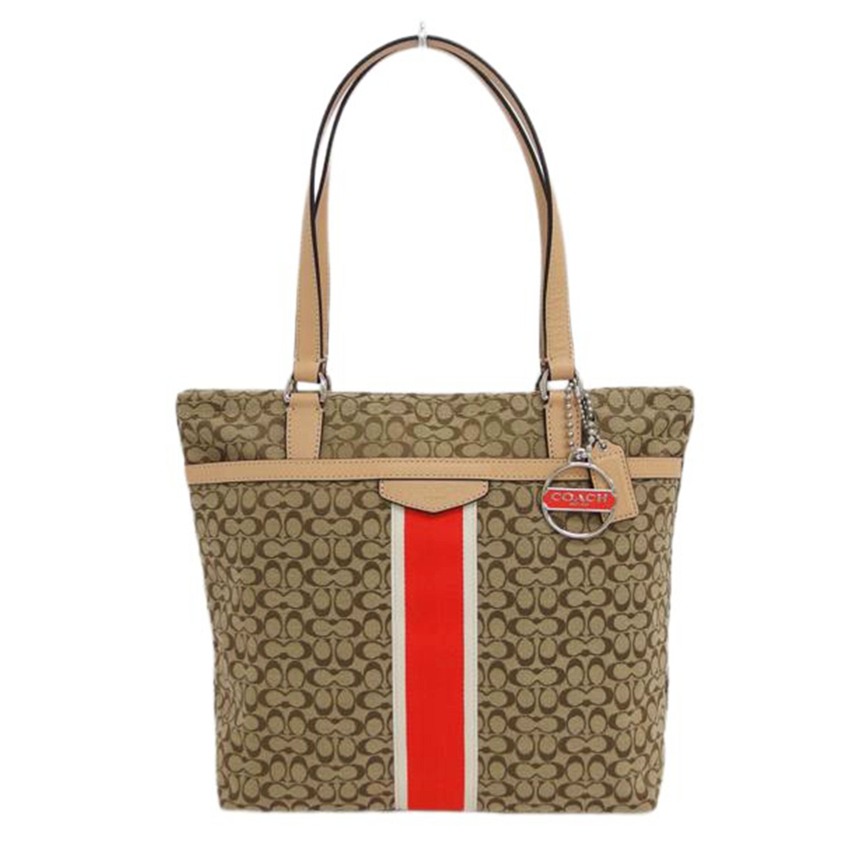 COACH コーチ/シグネチャーストライプ/トートバッグ/F27008//K1380/SAランク/04