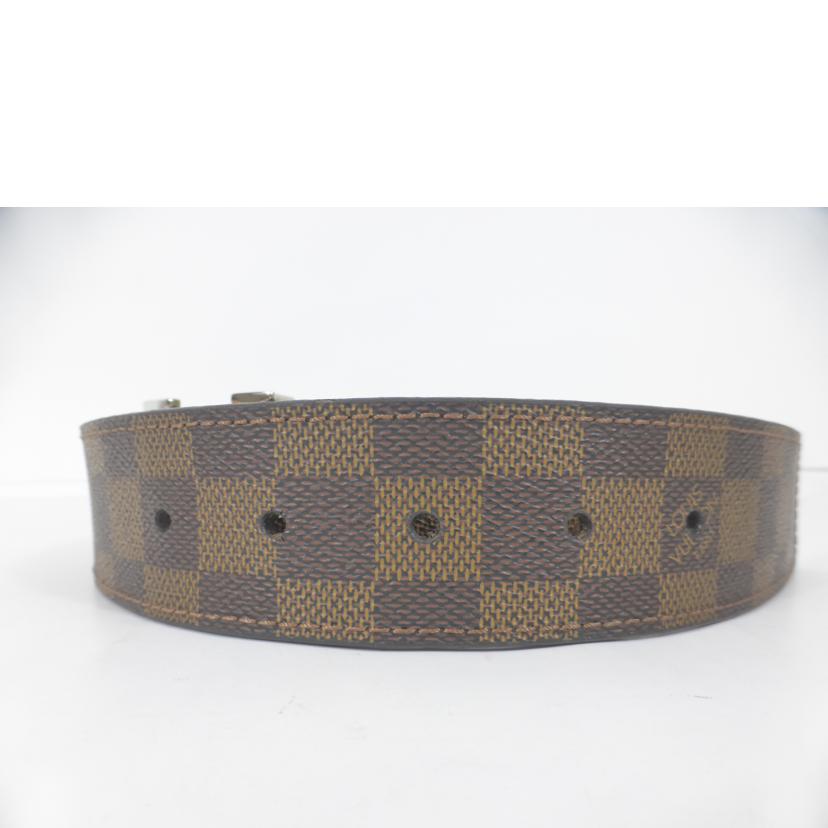 LV ルイ・ヴィトン/サンチュールLVイニシャル/ダミエ・エベヌ/M0212//CT1199/Aランク/43