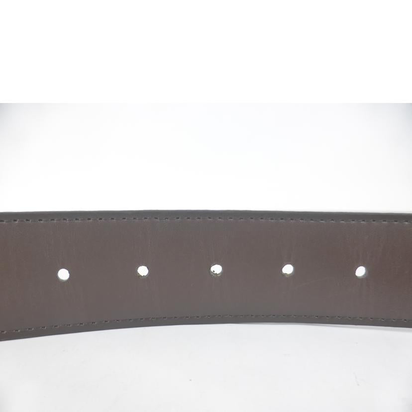 LV ルイ・ヴィトン/サンチュールLVイニシャル/ダミエ・エベヌ/M0212//CT1199/Aランク/43