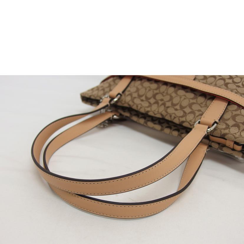 COACH コーチ/シグネチャーストライプ/トートバッグ/F27008//K1380/SAランク/04