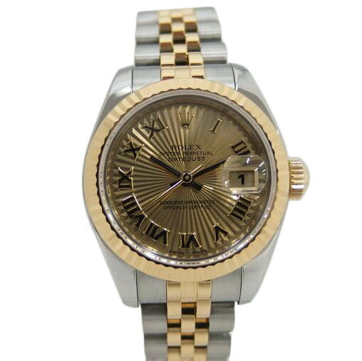 ROLEX ロレックス/デイトジャスト/YG/サンビーム/ローマン/179173//F908148/Aランク/82