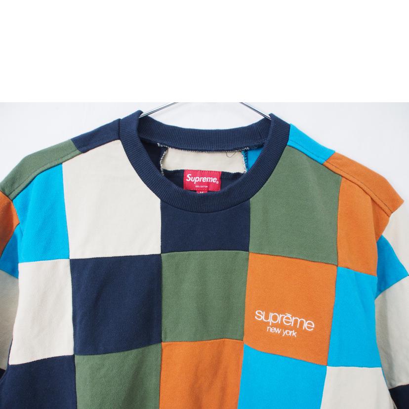 Supreme シュプリーム/18AW パッチワーク ピケTシャツ//Bランク/78