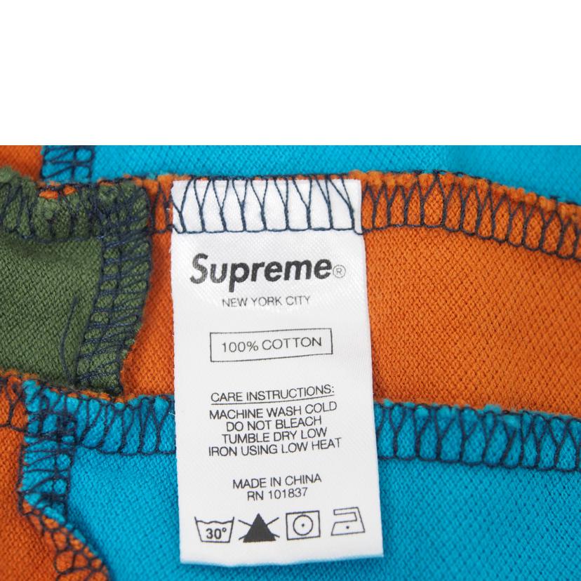 Supreme シュプリーム/18AW パッチワーク ピケTシャツ//Bランク/78