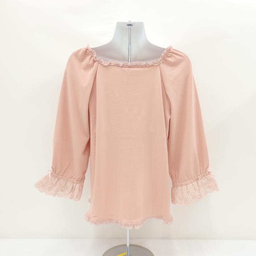 PINK HOUSE ピンクハウス/コットンレース使いスムースカーディガン/A2121UCD476//SAランク/77