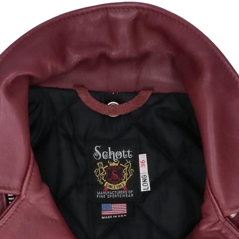 Schott ショット/Schottライダースジャケット/9264621653613//36/Cランク/62