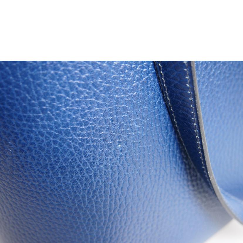 HERMES エルメス/ボリード37 /ネイビー//○Y刻印/Bランク/76