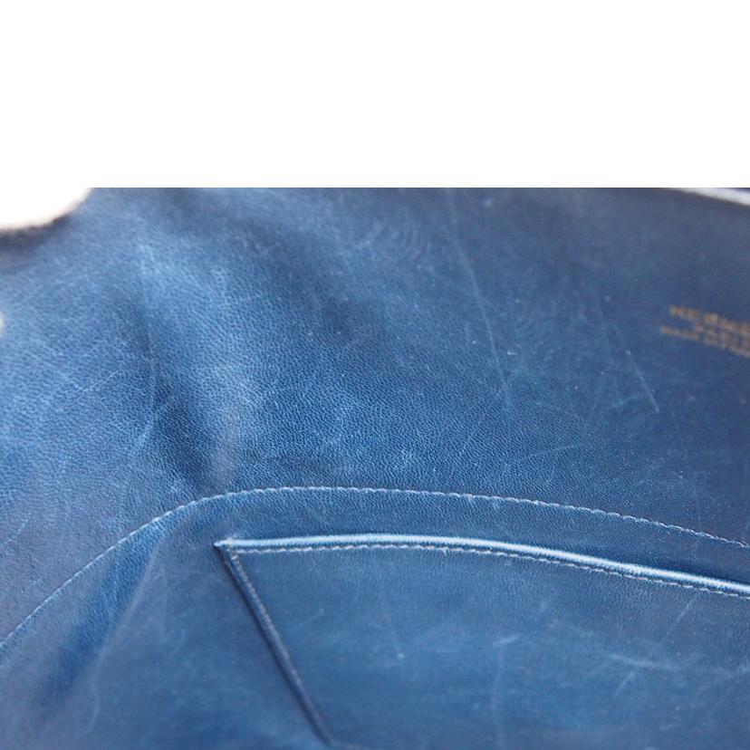 HERMES エルメス/ボリード37 /ネイビー//○Y刻印/Bランク/76