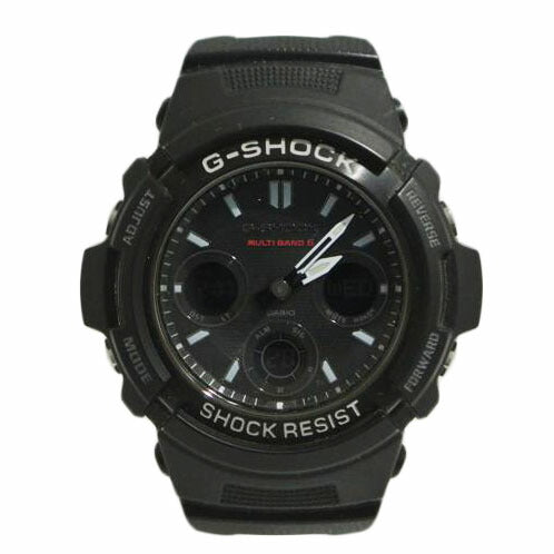 CASIO カシオ/G-SHOCK デジアナ丸形 黒/AWG-B100SBC//103A003H/ABランク/87