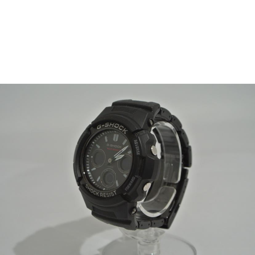 CASIO カシオ/G-SHOCK デジアナ丸形 黒/AWG-B100SBC//103A003H/ABランク/87