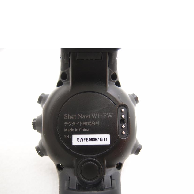 Shot Navi ショットナビ/腕時計型GPSゴルフナビ/W1-FW//Aランク/69