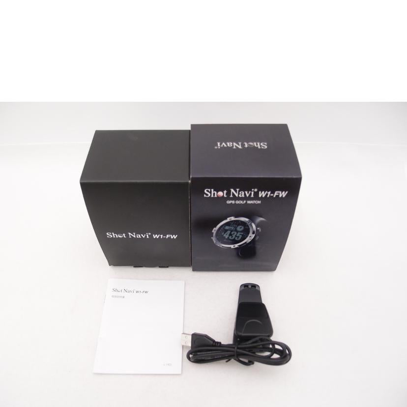 Shot Navi ショットナビ/腕時計型GPSゴルフナビ/W1-FW//Aランク/69